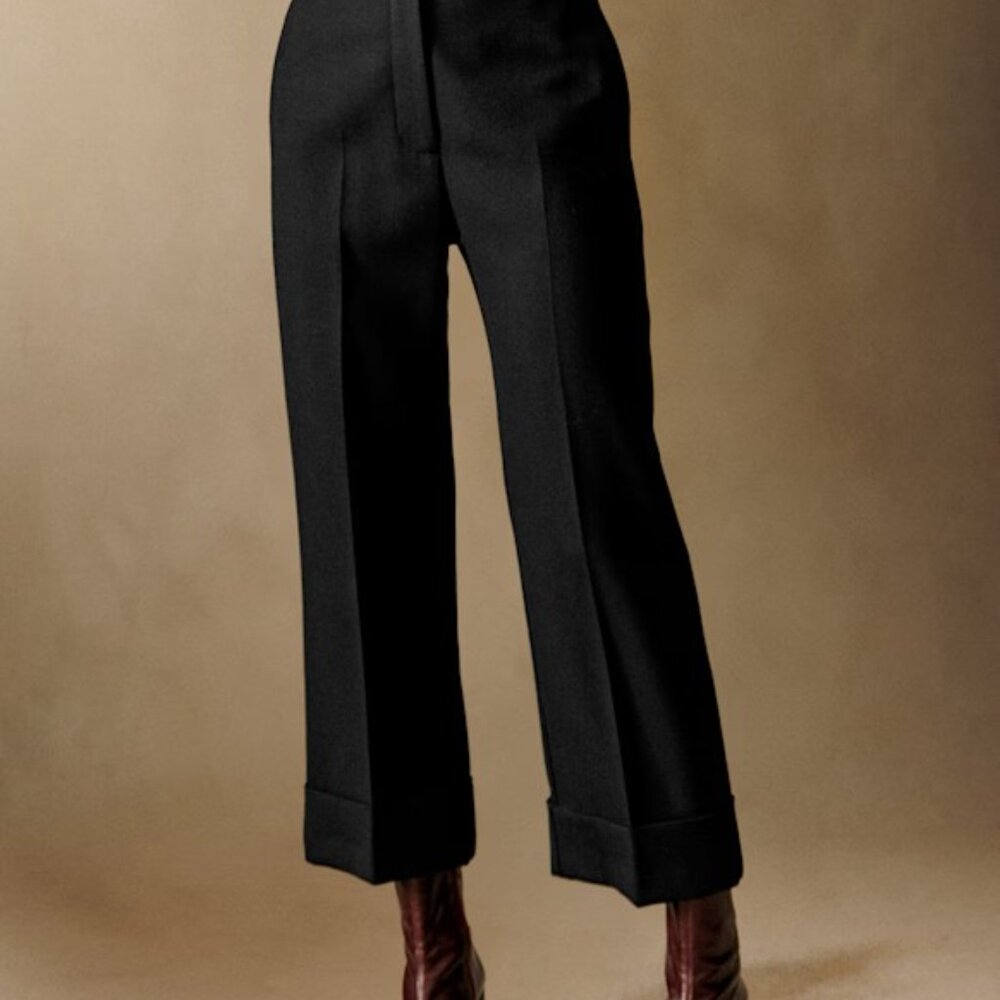 Sezane Damon Trousers- Black Size 34